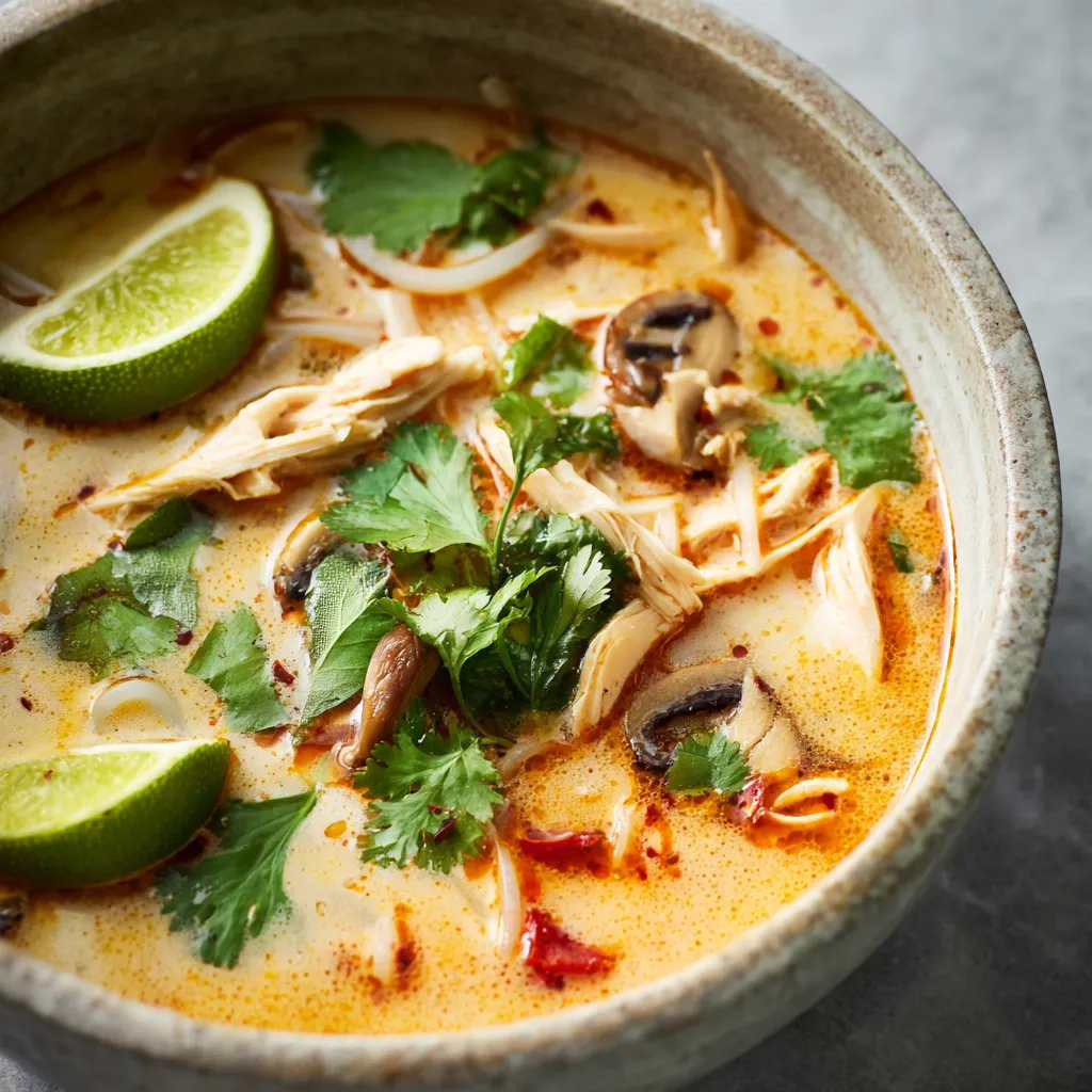 BEST THAI CHICKEN SOUP EVER