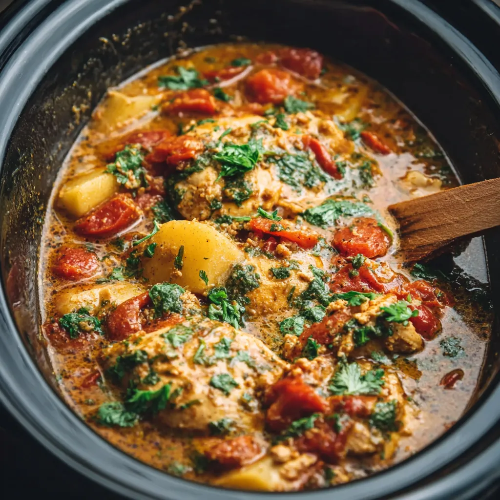 EFFORTLESS CROCKPOT CHICKEN RECIPE