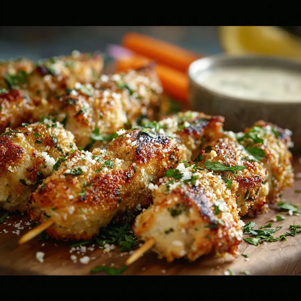 IRRESISTIBLE KETO CHICKEN SKEWERS