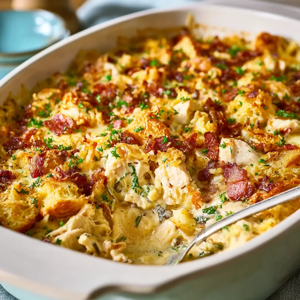 IRRESISTIBLE NEIMAN MARCUS CHICKEN CASSEROLE